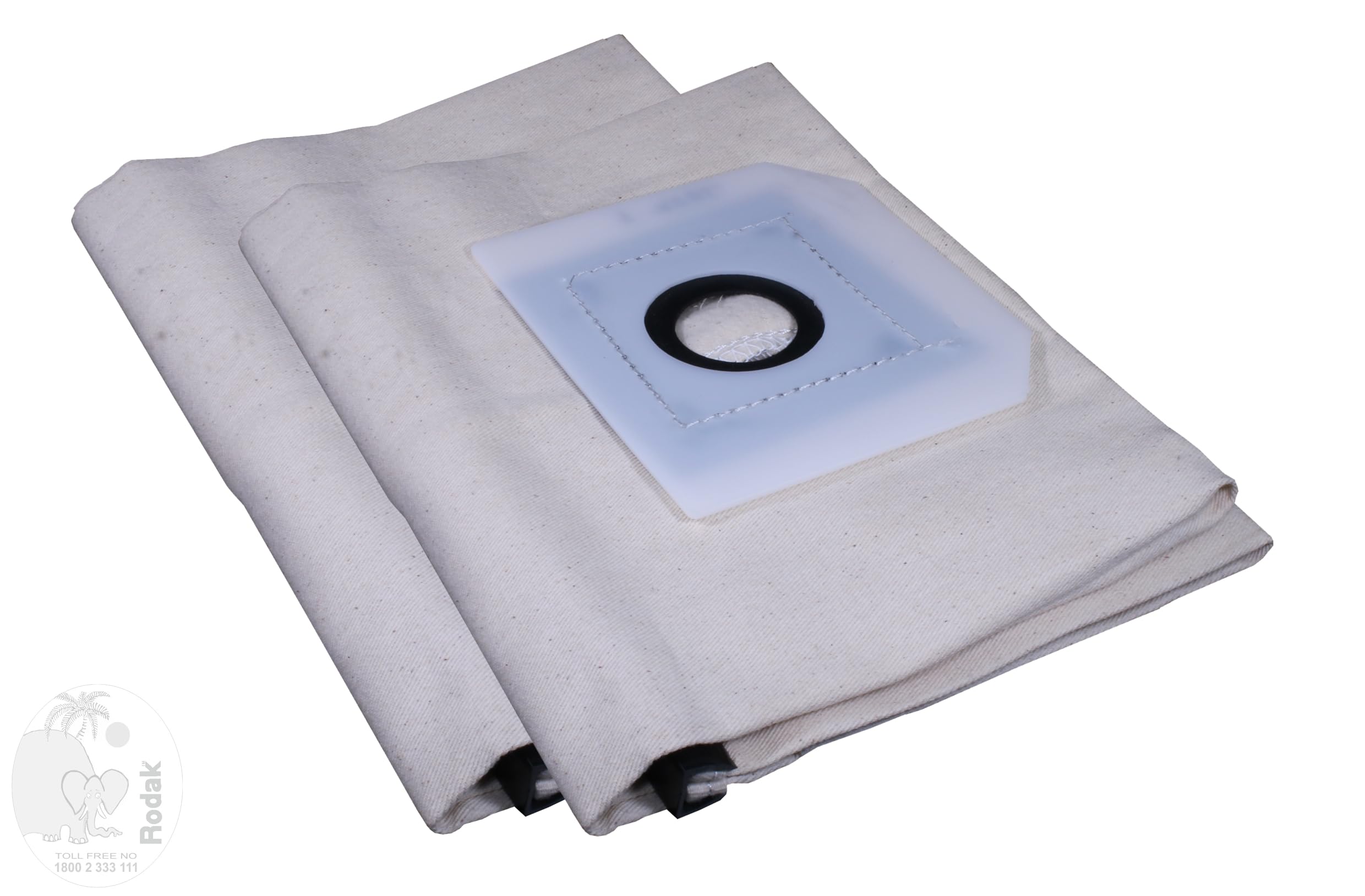 2 pc Reusable and Washable Vacuum Cleaner Woven Dust Bag Compatible With TASKI VACUMAT 22