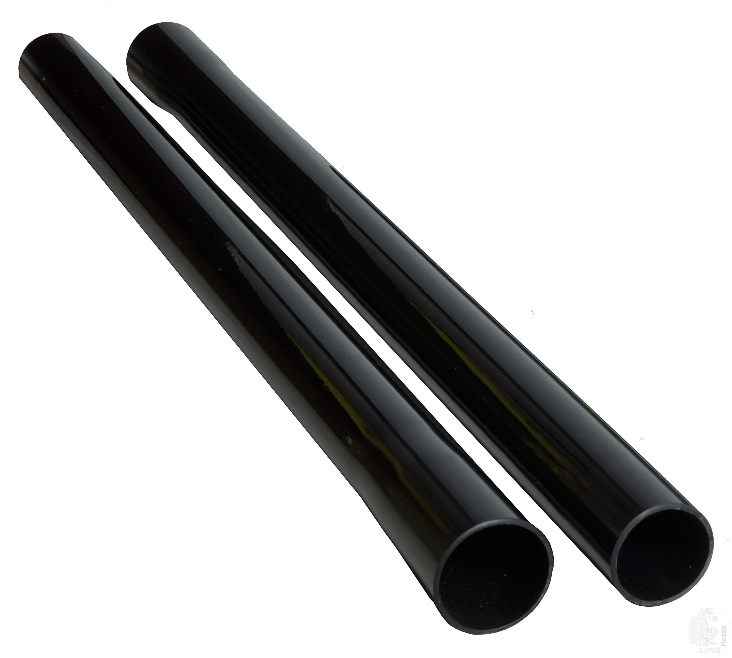 2 Extension Tubes for X-Force, Steel, Star, I-Clean, WDX2, XL, Ace, 300, Jet Models (50 cm each tube, Black)
