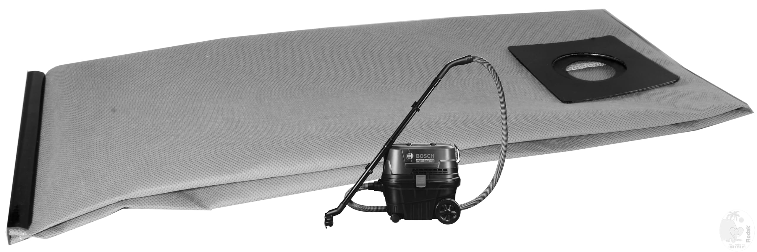 Compatible with Bosch Gas 12-25, Dust Bag, Washable and Reusable