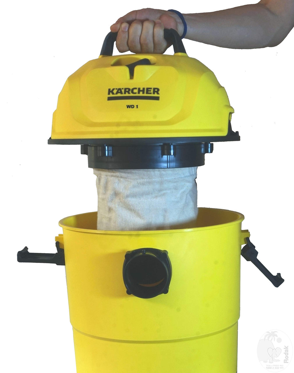 Reusable Vacuum Cleaner Filter Compatible with Karcher WD1 and Inalsa WD10