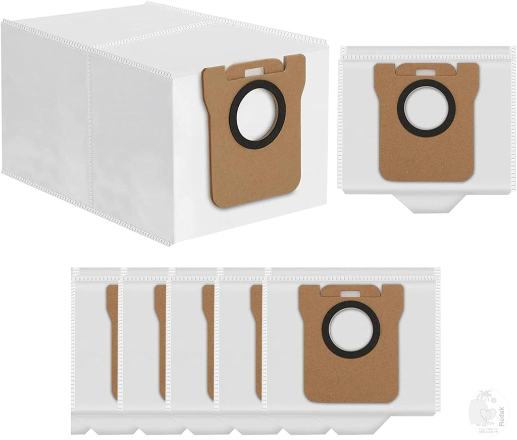 Replacement Dust Bags Compatible with Dreame L10s / L10s Ultra / L10s Plus / L10 Ultra / L20 Ultra / S10 / S10 Pro Robotic Vacuum Cleaner (5 pcs)
