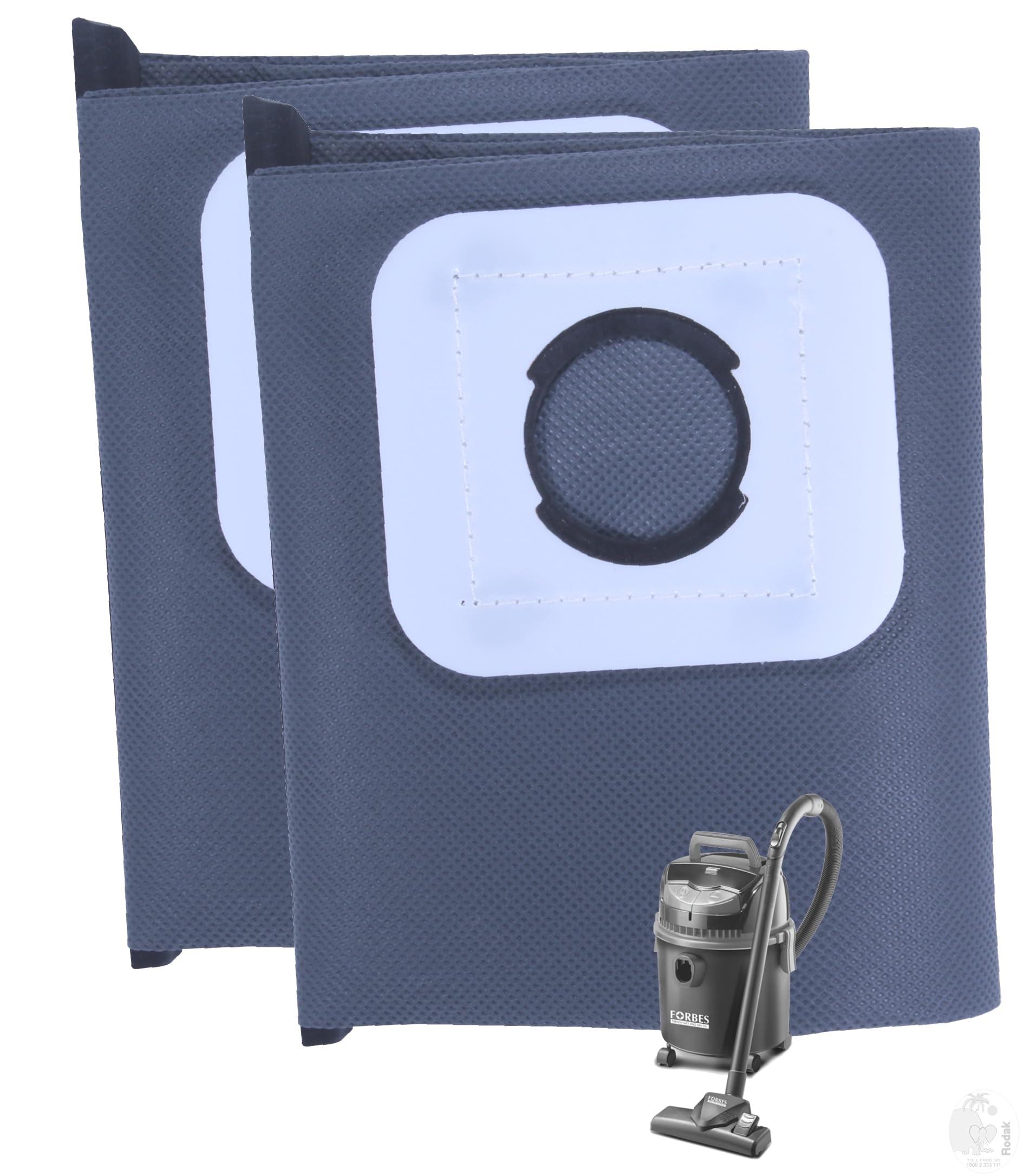 Reusable Non-Woven Bag Compatible with Eurka Forbbes DX 1150 (Pack of 2)