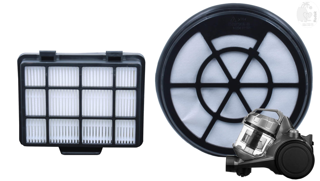 Combo Replacement Filter Compatible with Amazonbasics Vacuum Cleaner 1.5L 700W