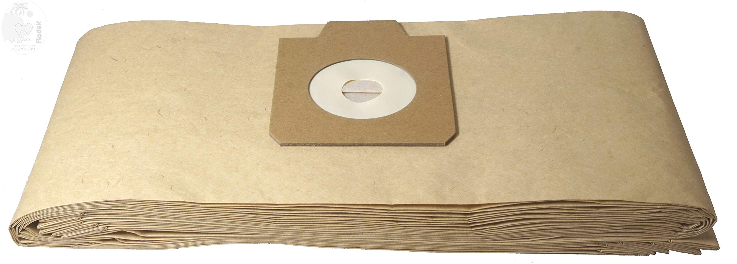 5 Premium Replacement Paper Dust Bags, Compatible with Nlfisk, Made Of Double Ply Filter, Tear Resistance. Imported