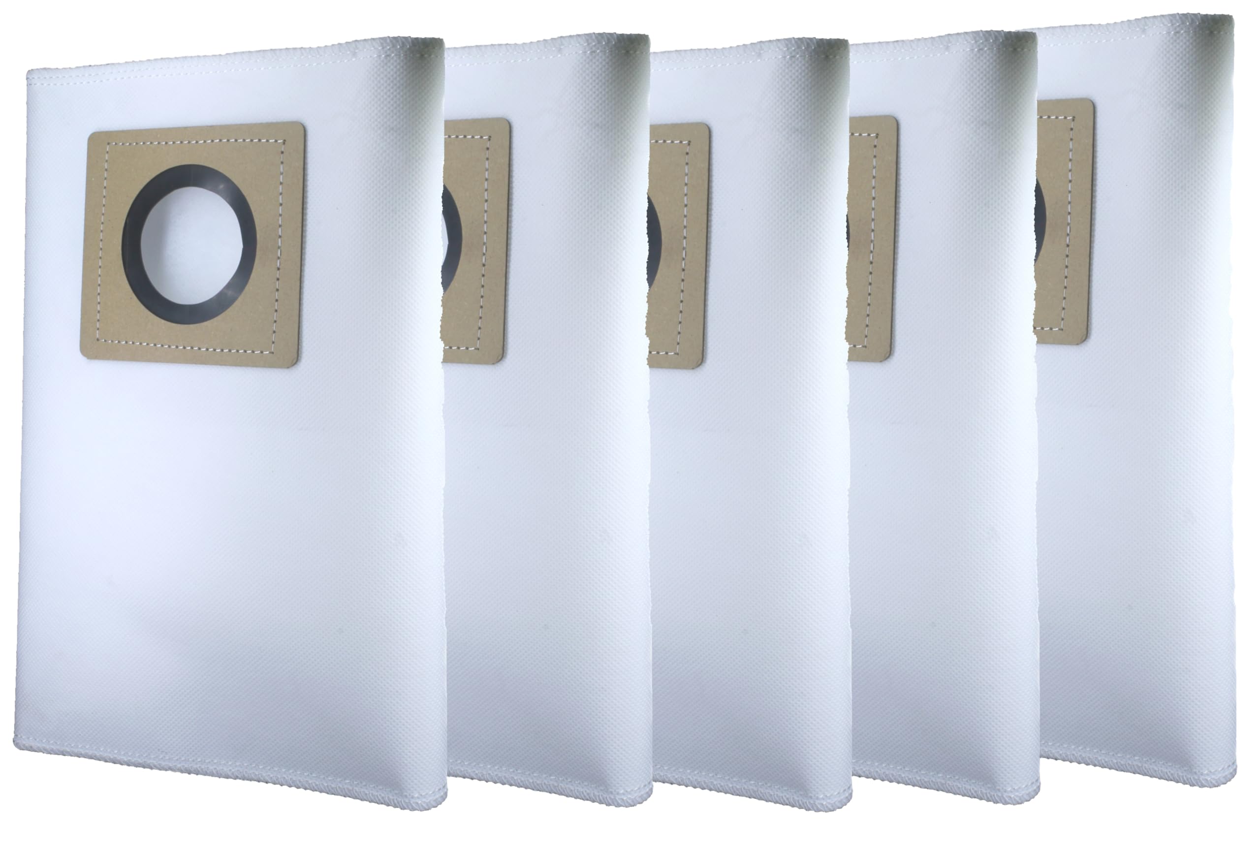 Replacement Filter for KÄRCHER WD1, Set of 5 Dust Bags, Tear Resistant, 3-Layer Dust Bags Provides an Advanced Filtration on Micro-Level Compared to 2 Ply Paper Filters
