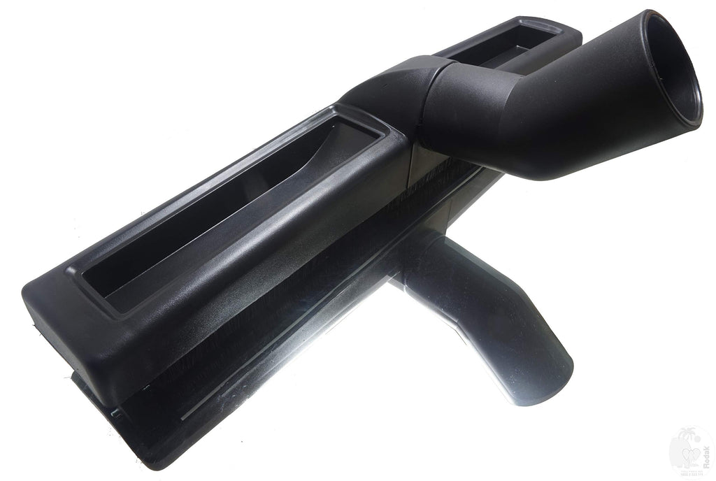 Professional Brush, 38 mm Connecting Size, for Dry Cleaning, Suitable for Hard Floors. 360 mm Width, Sliding On 2 Wheels, Imported