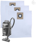 Set of 3 Dust Bags Compatible with Euroclean DX 1150, Tear Resistant, 3-Ply Dust Bags Provides an Advanced Filtration on Micro-Level Compared to 2 Ply Paper Filters