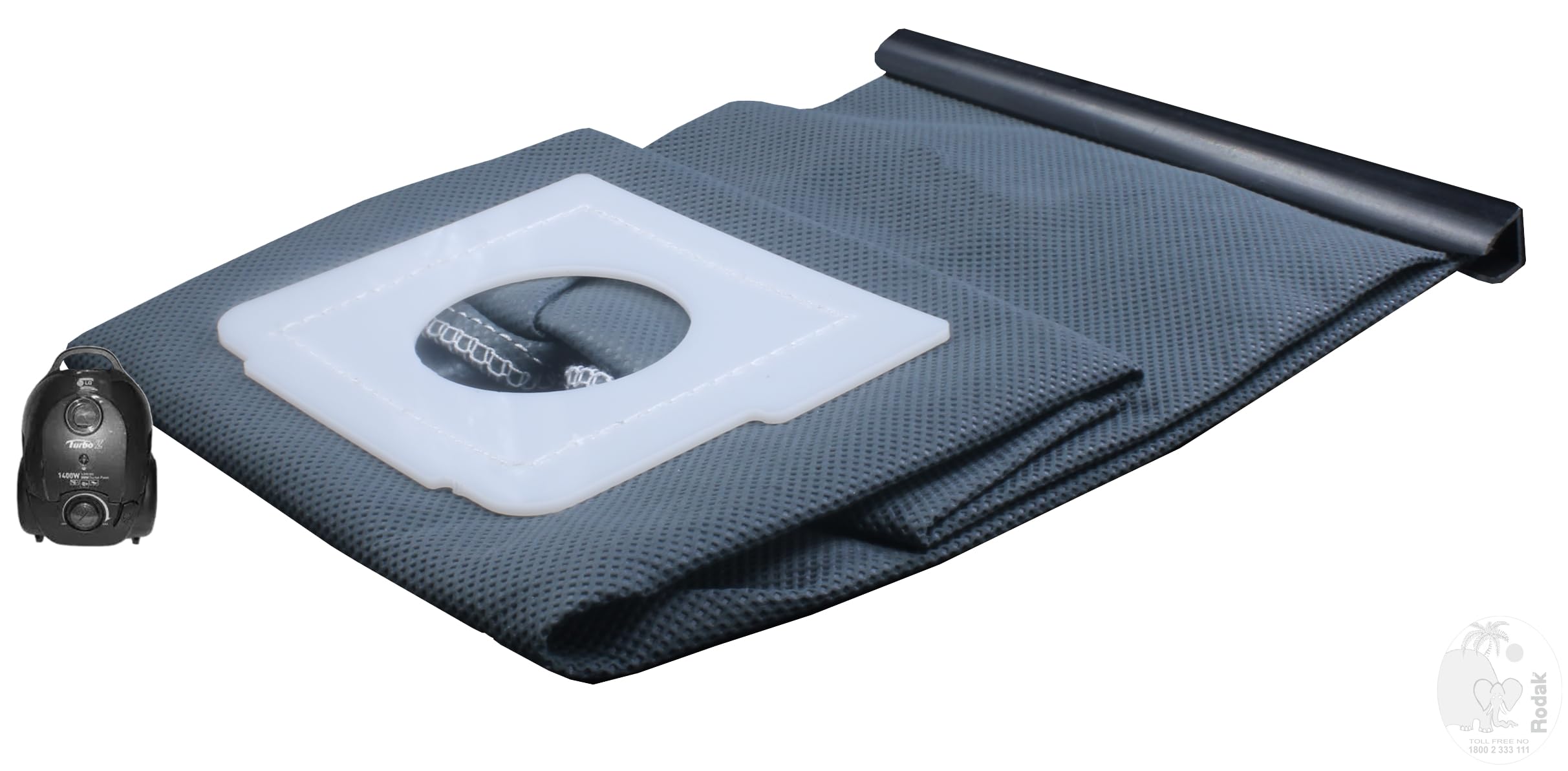 Reusable and Washable Filters Compatible with LG VC743 RD, NB, 1 pc