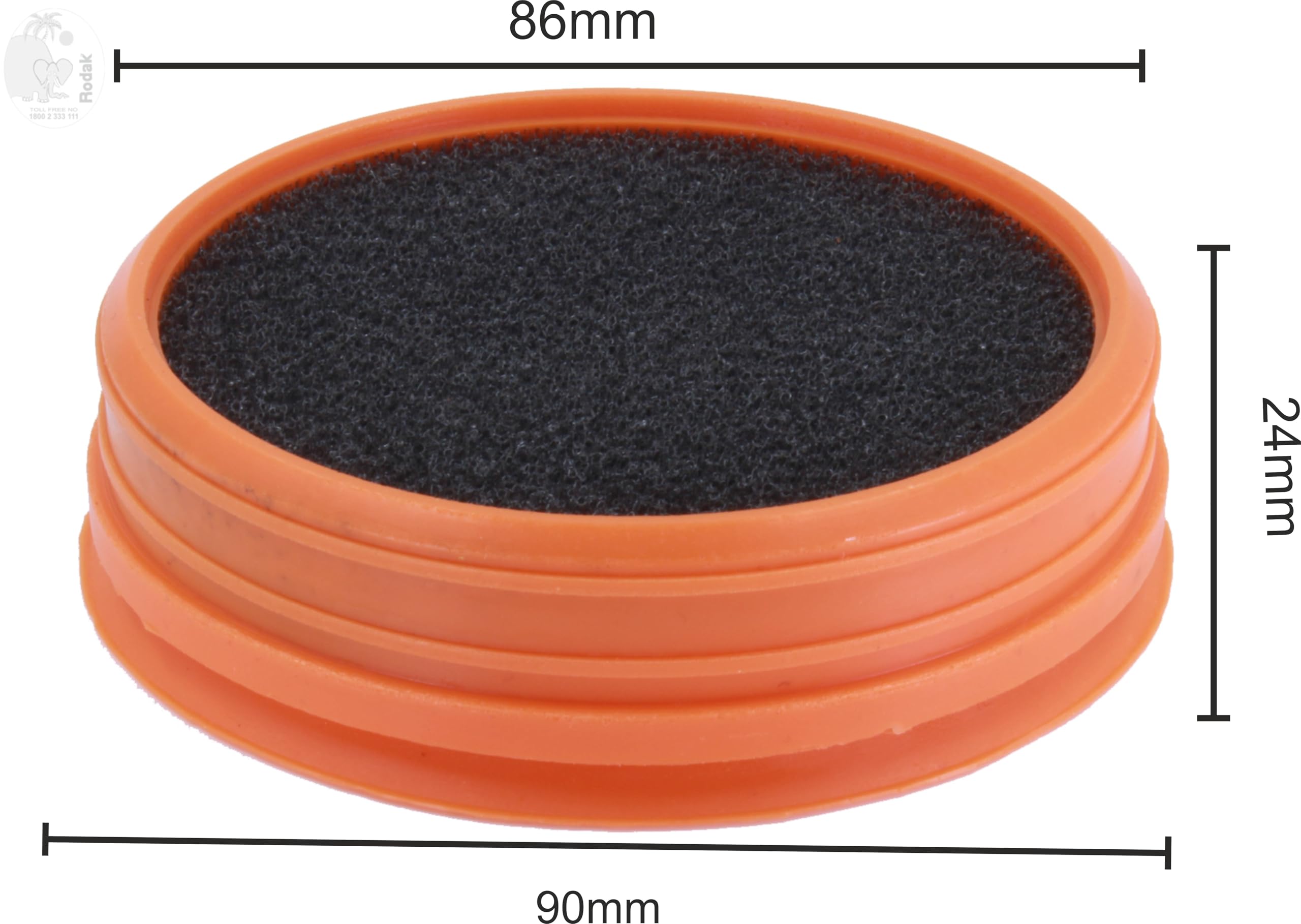 Replacement Filter for Philips SpeedPro Cordless Vacuum Cleaner FC6726/01