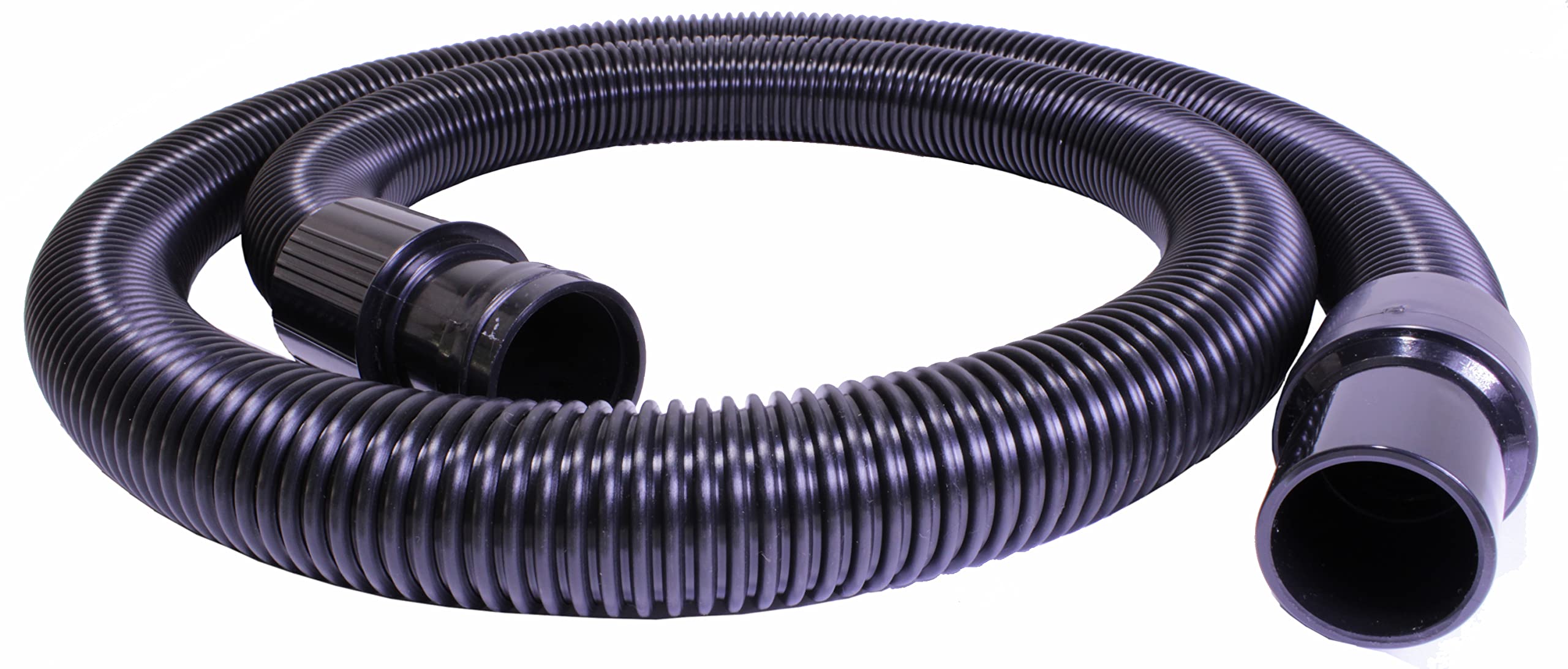 Flexible Hose For Industrial Vacuum Cleaners Compatible With 44 mm Accessories (2 M) - Black