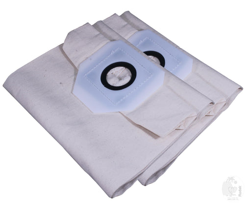 2 pc Reusable and Washable Vacuum Cleaner Woven Dust Bag Compatible With TASKI Aero 15, Aero 15 Plus, Aero 8, Aero 8 Plus, Baby Bora, Bora, S4, Samba, T5, Vento 15, Vento 8, Vento 8S