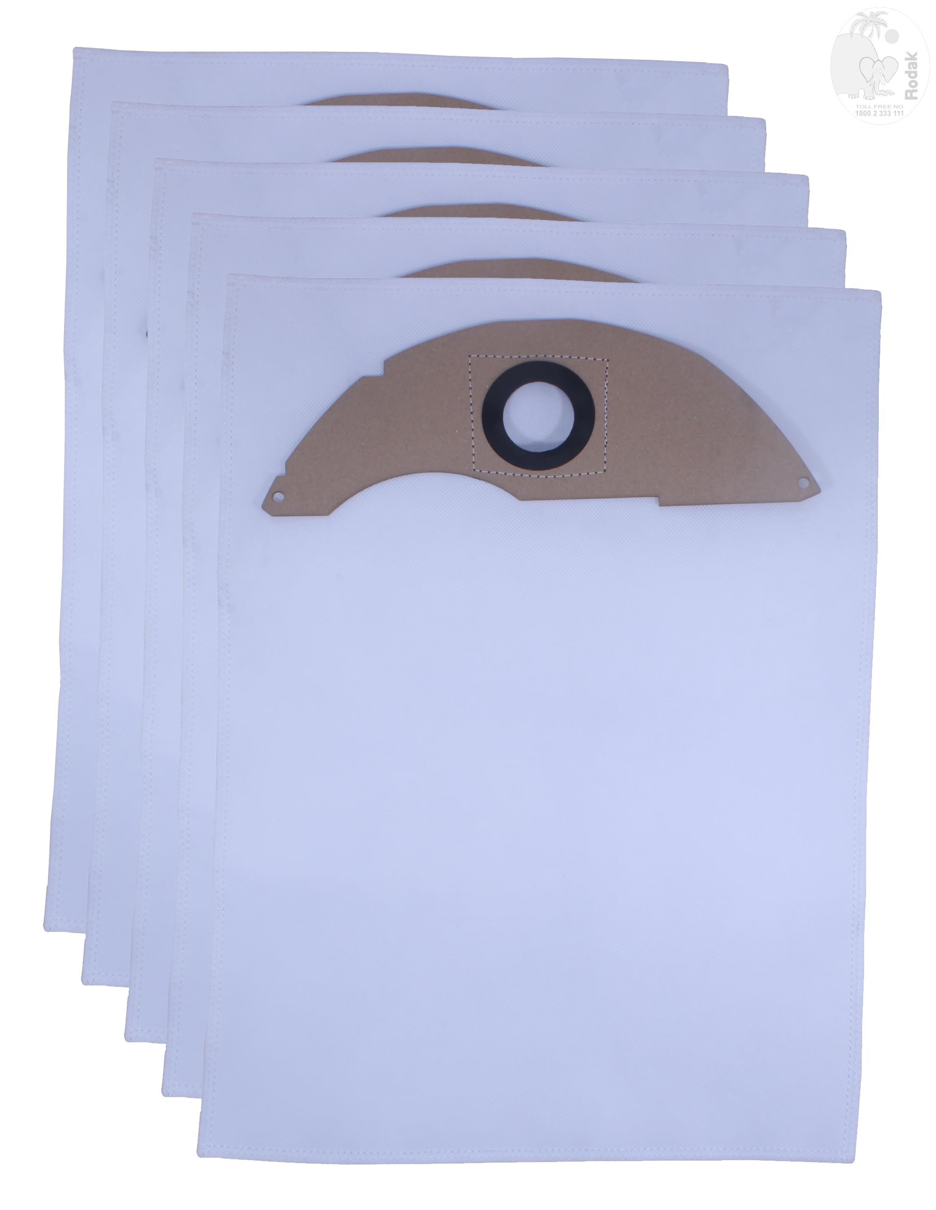 pc Dust Bags Compatible with Karcher NT 22, Tear Resistant, 3-Layer Dust Bags Provides an Advanced Filtration on Micro-Level Compared (Pack of 5)