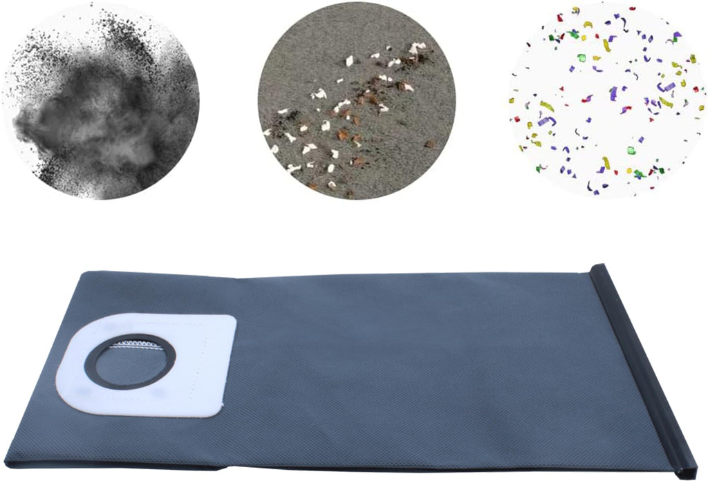 Vacuum Cleaner Dust Bag, Compatible with AmazonBasics Wet and Dry 21 L, Washable and Reusable