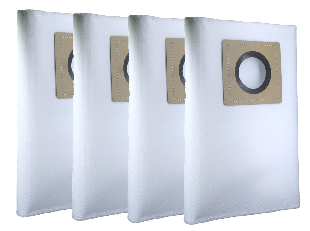Set of 4 Dust Bags Compatible with Karchre WD3, Tear Resistant, 3-Ply Dust Bags Provides an Advanced Filtration on Micro-Level Compared to 2 Ply Paper Filters