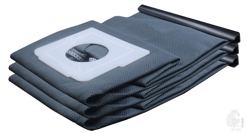 Set of 3 Reusable and Washable Filters Compatible with LG VC743 RD, NB