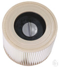 Karcher WD2 Cartridge Filter Locking Knob Included, Long Lasting and Washable (White)