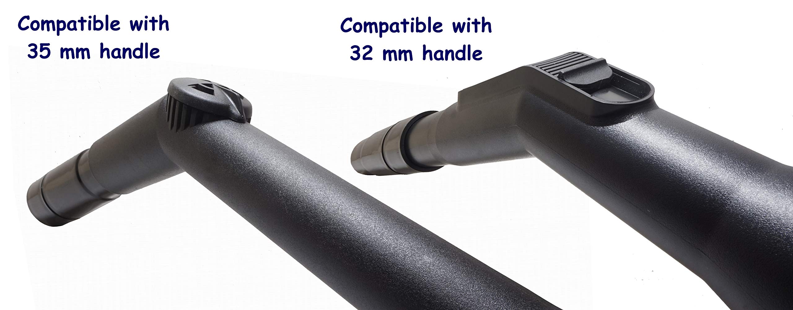 Universal Tool Adapter for 32 and 35 mm Connecting Size Vacuum Cleaner Towards Accessories Between 30 to 38 mm Inner Diameter
