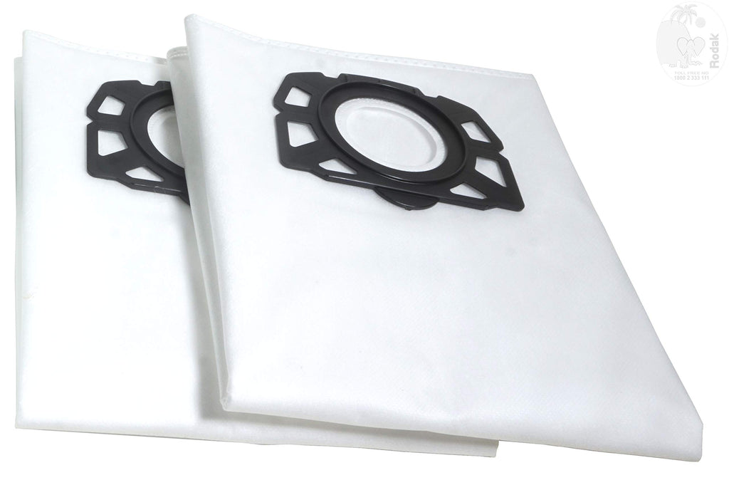 1 Nano Coated Cartridge Filter And 2 Fleece Filter Bags Compatible With Karcher WD 4 and WD 5, Imported