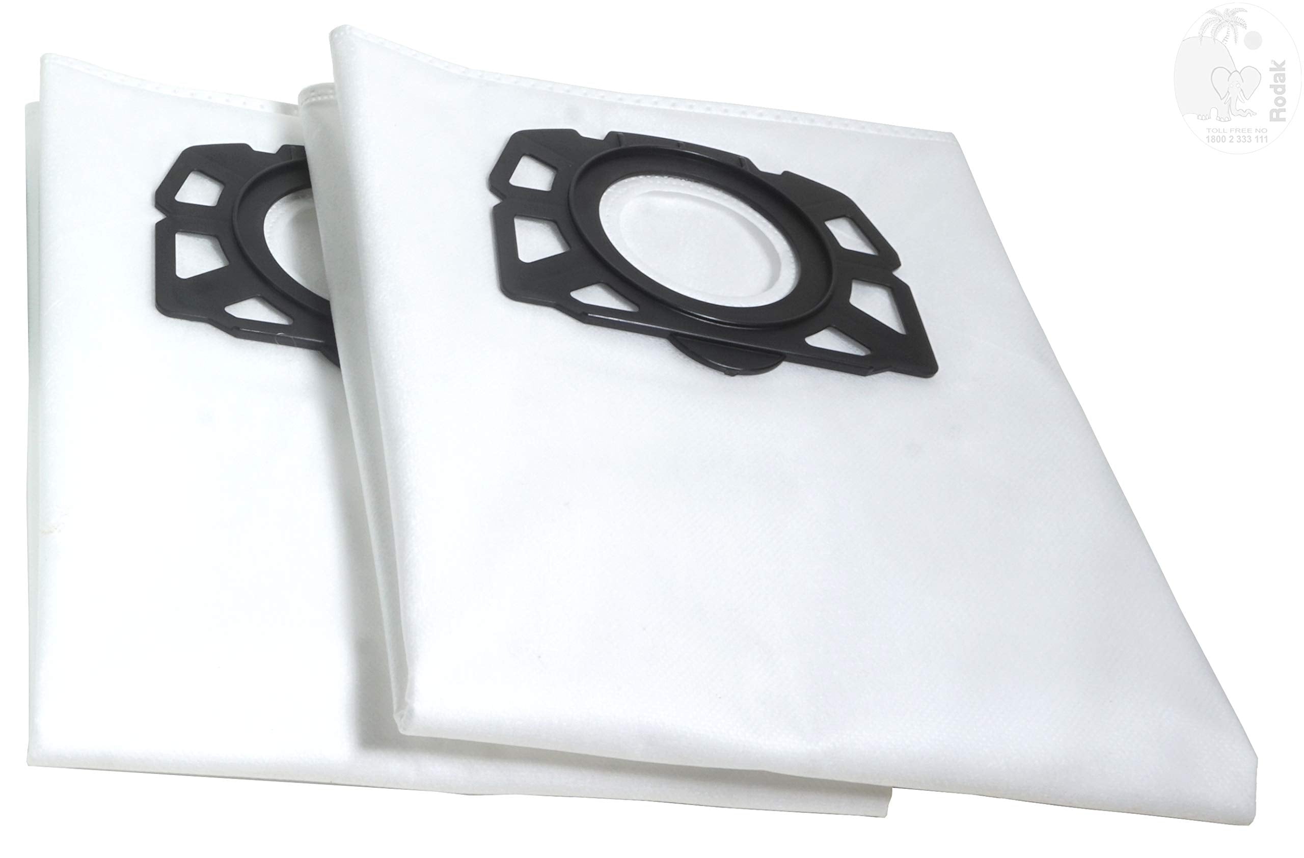1 Nano Coated Cartridge Filter And 2 Fleece Filter Bags Compatible With Karcher WD 4 and WD 5, Imported
