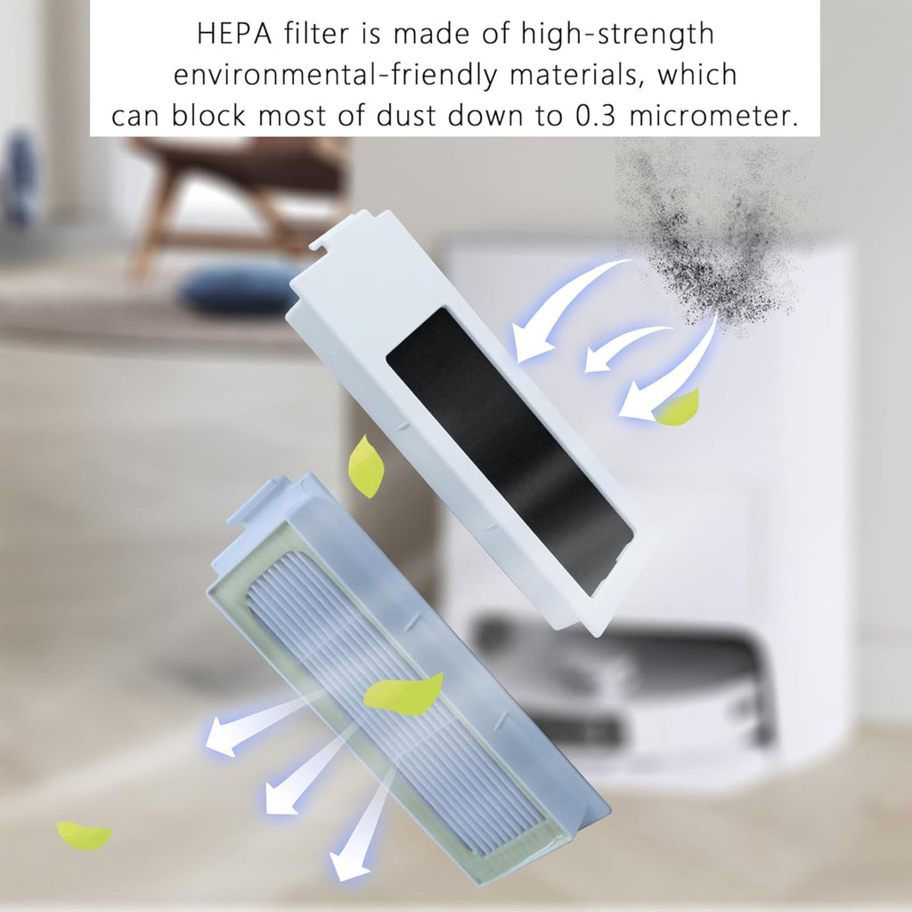 Replacement Kit for Ecoveacs IROBOTs T20, T20 PRO, T20 MAX, T20 MAX Plus, T20 PRO MAX Vacuum Cleaners.
