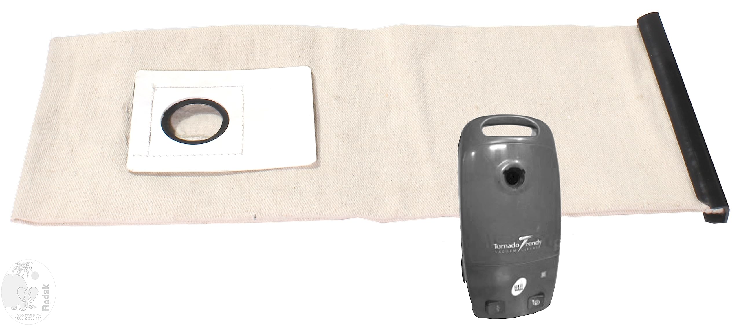 Reusable and Washable Vacuum Cleaner Woven Dust Bag Compatible With Eureka Forbes Tornado Trendy