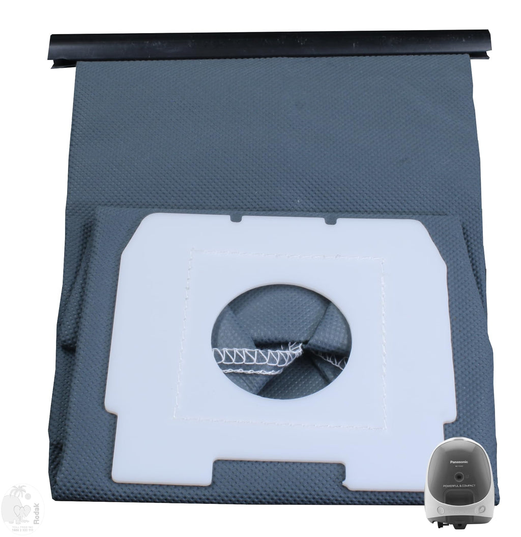 Set of 2 Vacuum Cleaner Dust Bag, Compatible with Panasonic MC-CG 303, 304 and 371 Vacuum Cleaner, Washable and Reusable, Imported