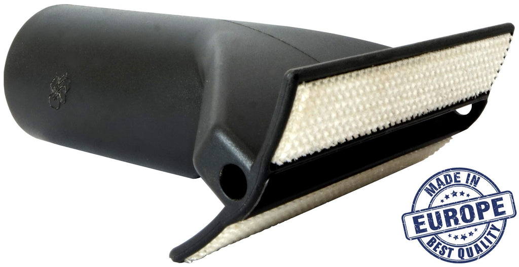 EU Import Lint, Pet Hair Nozzle, 35 mm to be Used on Wardrobes, Curtains and Upholstery, Works On All Kind of Fabrics (Black)