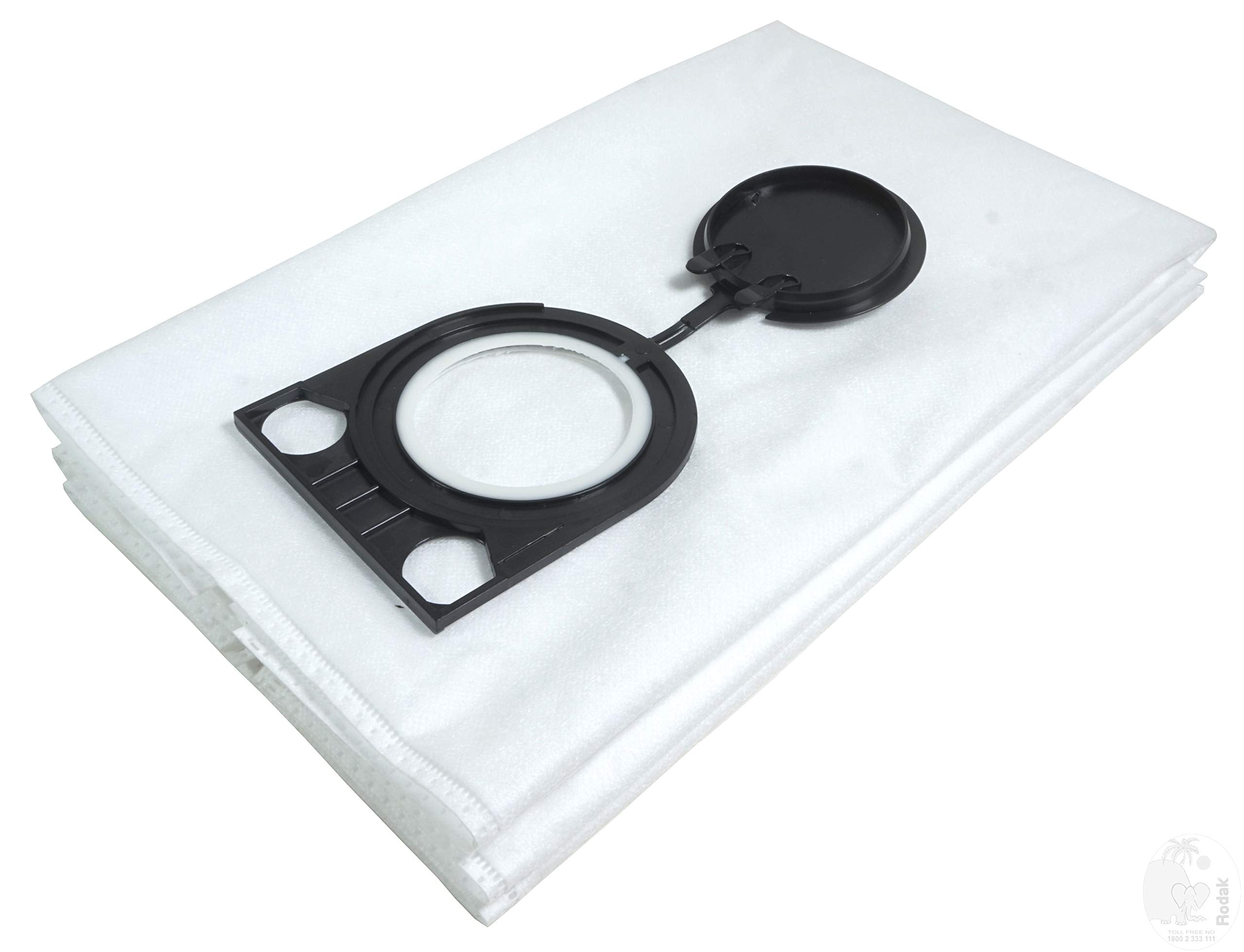Fleece Filter Bag Set Of 2, Compatible With Bosch Gas 12, 15, 25, 35 and 55 Professional, Tear Resistant