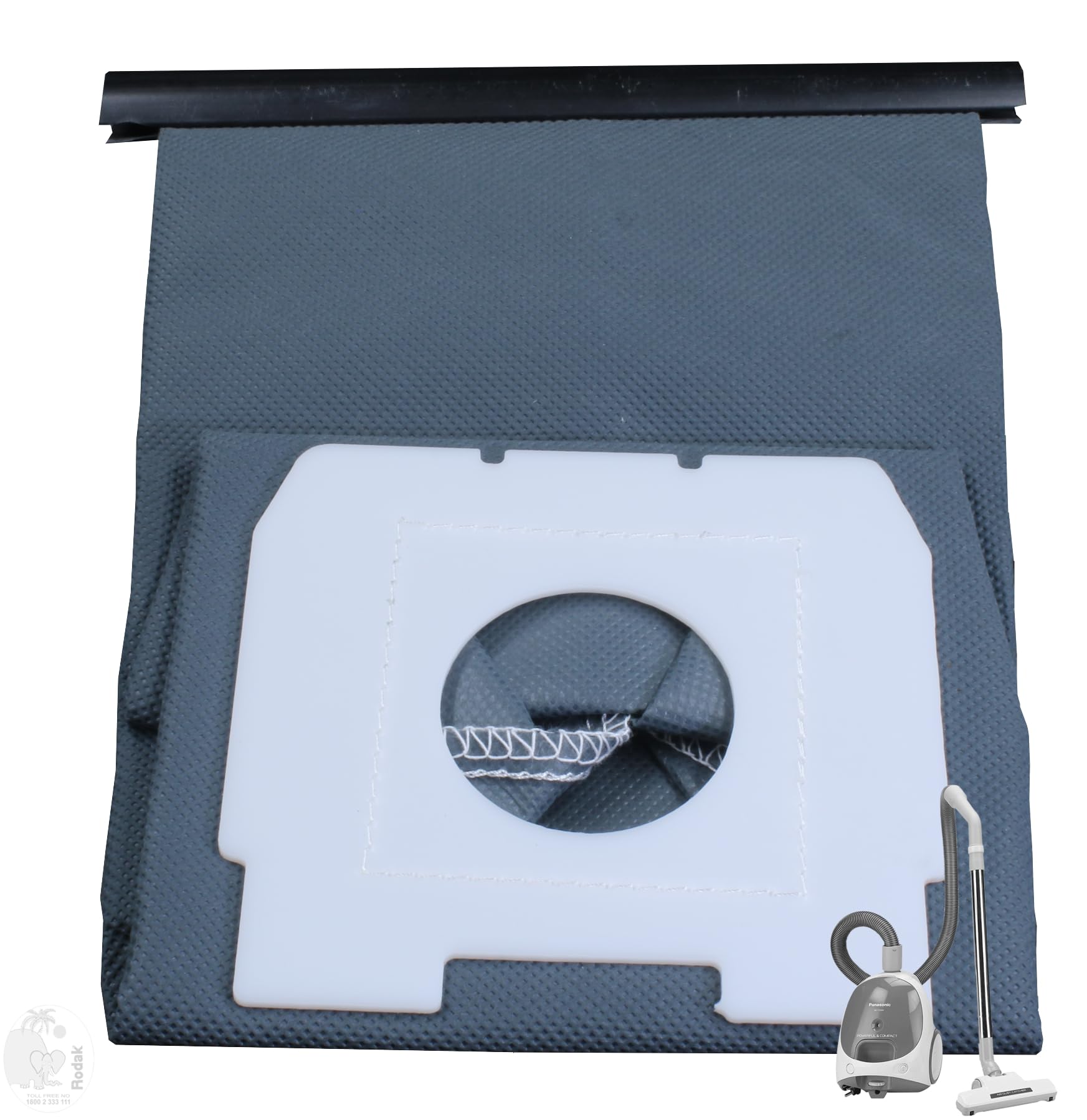 1 Vacuum Cleaner Dust Bag, Compatible with Panasonic MC-CG 303, 304 and 371 Vacuum Cleaner, Washable and Reusable, Imported