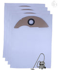 pc Dust Bags Compatible with Karcher NT 22, Tear Resistant, 3-Layer Dust Bags Provides an Advanced Filtration on Micro-Level Compared (Pack of 4)