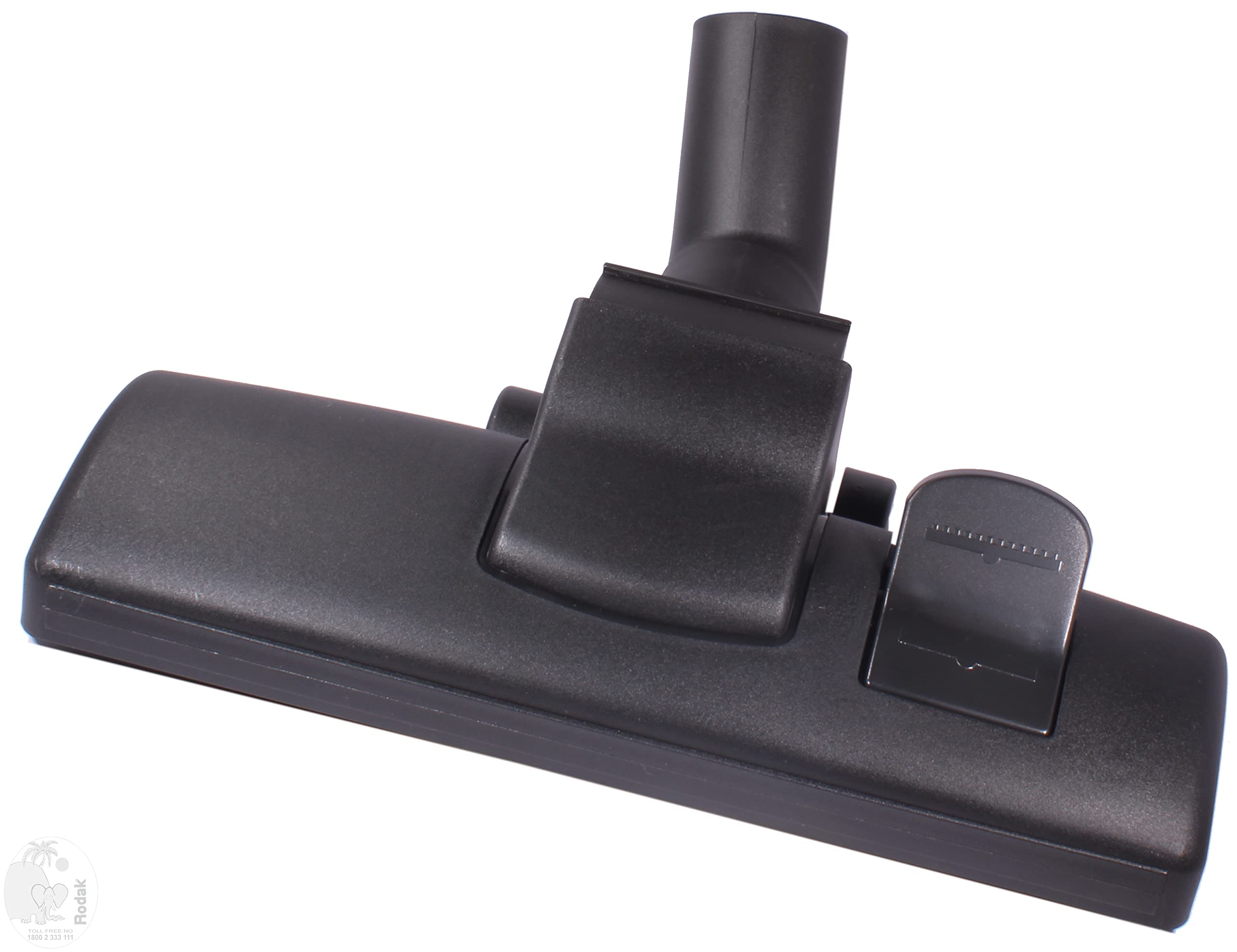 Carpet Brush, 32 mm Connecting Size, for Indoor, Suitable for Carpets, Wooden-, Stone- and Tile Flooring, Effortless Gliding on 4 Wheels