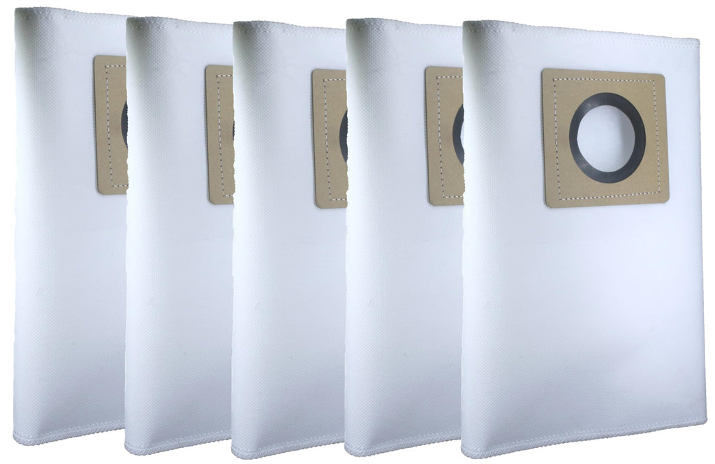 Set of 5 Dust Bags Compatible with Karchre WD3, Tear Resistant, 3-Layer Dust Bags Provides an Advanced Filtration on Micro-Level Compared to 2 Ply Paper Filters