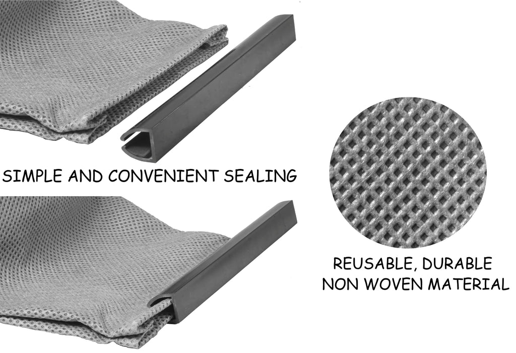 Compatible with Bosch Gas 12-25, Dust Bag, Washable and Reusable