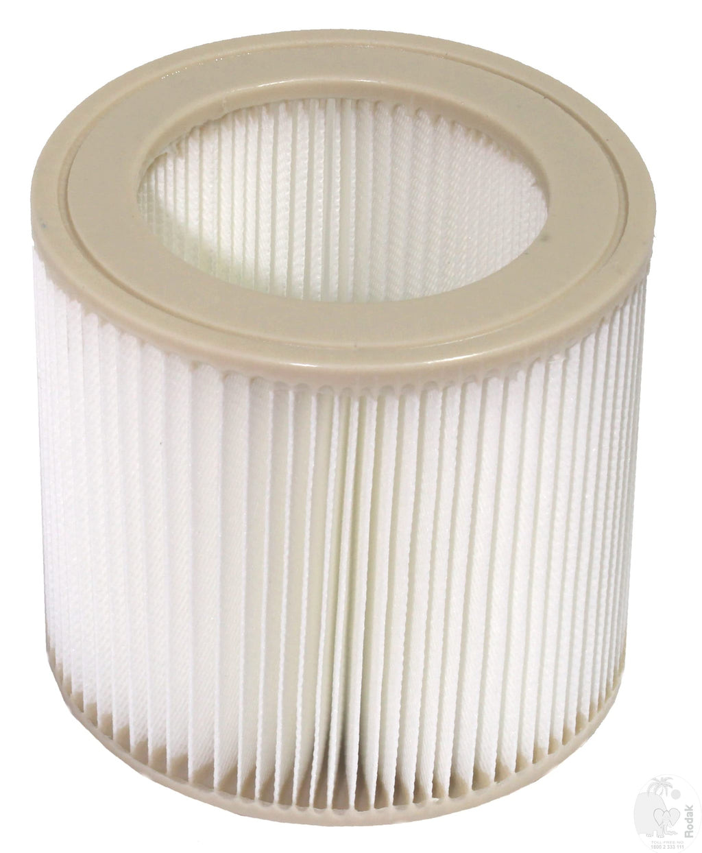 Karcher WD2 Cartridge Filter Locking Knob Included, Long Lasting and Washable (White)