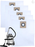 Set of 5 Dust Bags Compatible with Euroclean Pro, Tear Resistant, 3-Ply Dust Bags Provides an Advanced Filtration on Micro-Level Compared to 2 Ply Paper Filters