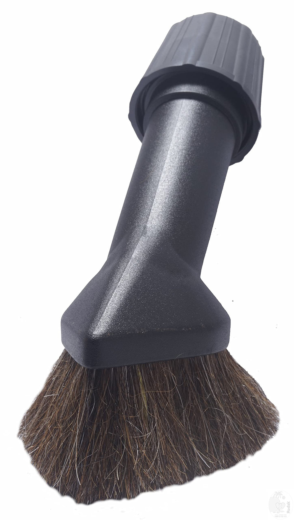 Horse Hair Brush with Integrated Adapter, 32 to 38 mm Connecting Size