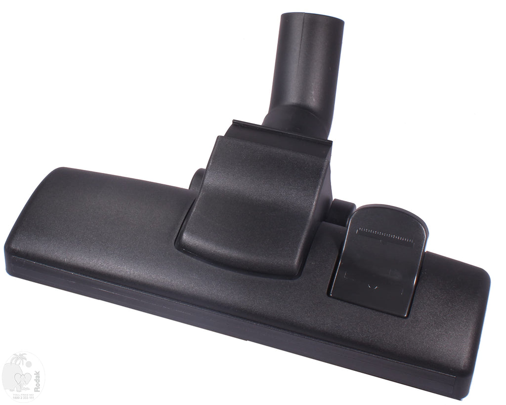 Carpet Brush, 32 mm Connecting Size, for Indoor, Suitable for Carpets, Wooden-, Stone- and Tile Flooring, Effortless Gliding on 4 Wheels