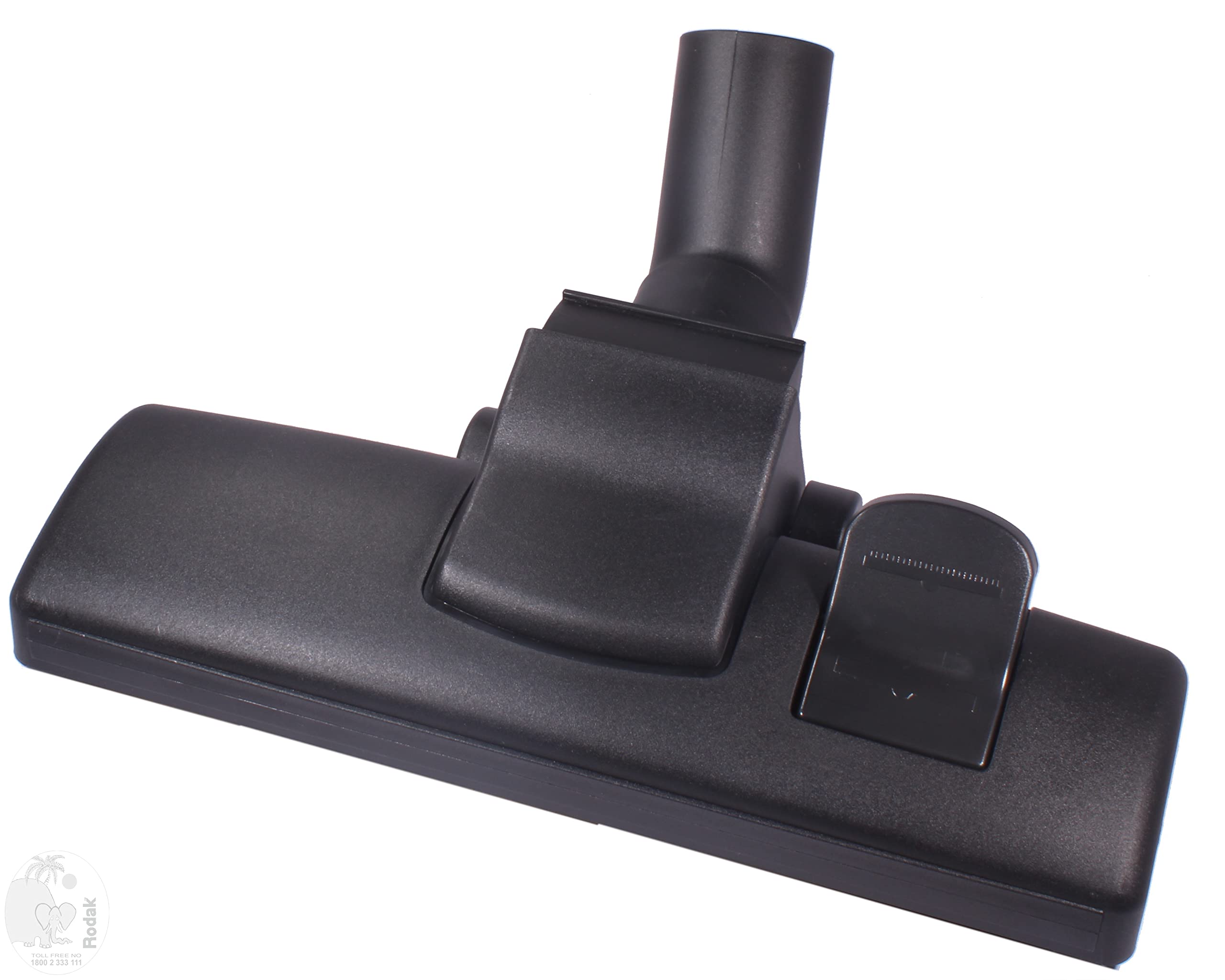 Carpet Brush, 35 mm Connecting Size, for Indoor, Suitable for Carpets, Wooden-, Stone- and Tile Flooring, Effortless Gliding on 4 Wheels