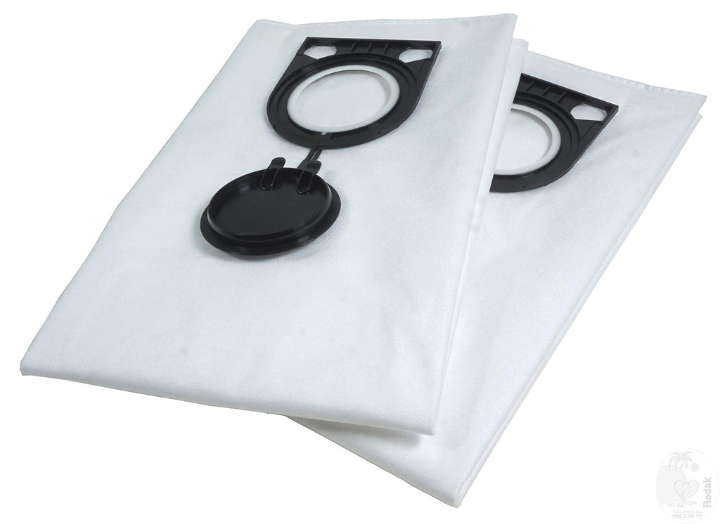 Fleece Filter Bag Set Of 2, Compatible With Bosch Gas 12, 15, 25, 35 and 55 Professional, Tear Resistant