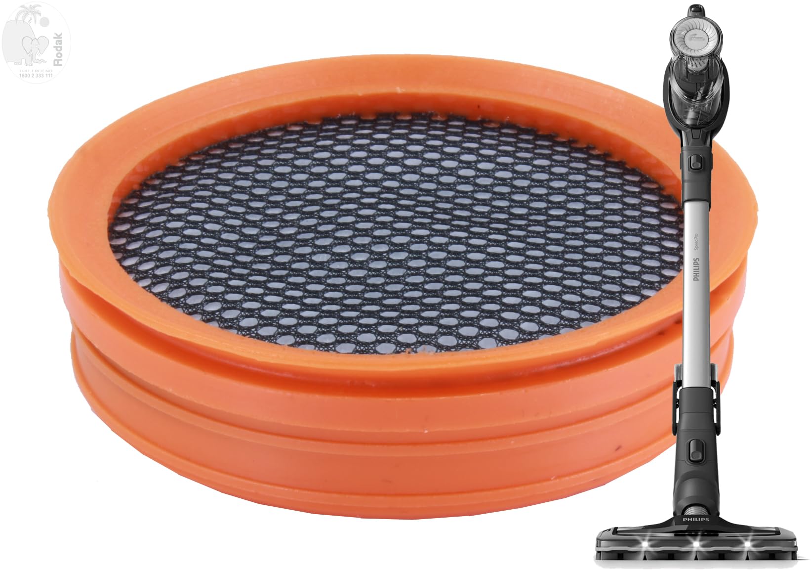 Replacement Filter for Philips SpeedPro Cordless Vacuum Cleaner FC6726/01