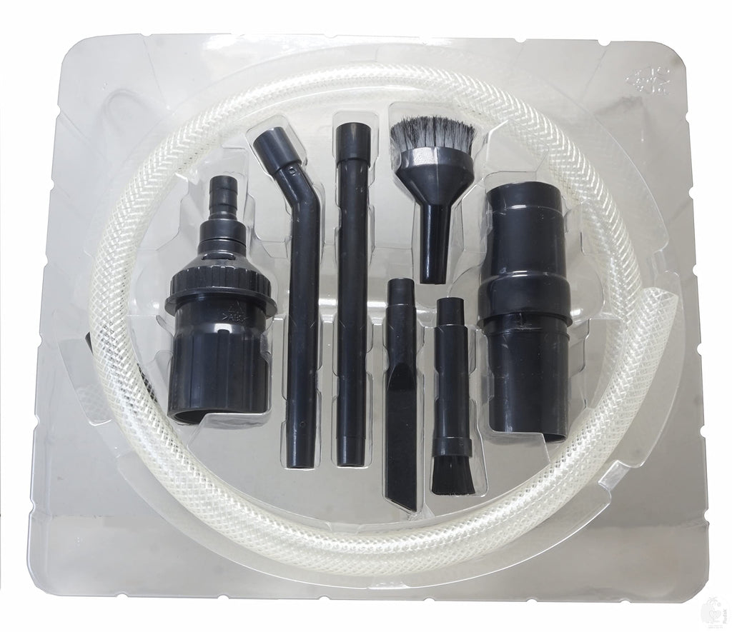 Micro Vacuum Cleaning Kit, 8 pcs, Compatible with 32/35 mm, Multi-Functional Vacuum Accessories for Fine Detail Cleaning only, not usefull for Large Applications