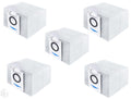 Activated Carbon Dust Bags Compatible with Ecoveacs Deebot OZMO T8 / T8+ / T8 AIVI / N8+ / N8 Pro / N8 Pro+ / N10 Plus / T9 Aivi Robotic Vacuum Cleaners. (5 pcs)
