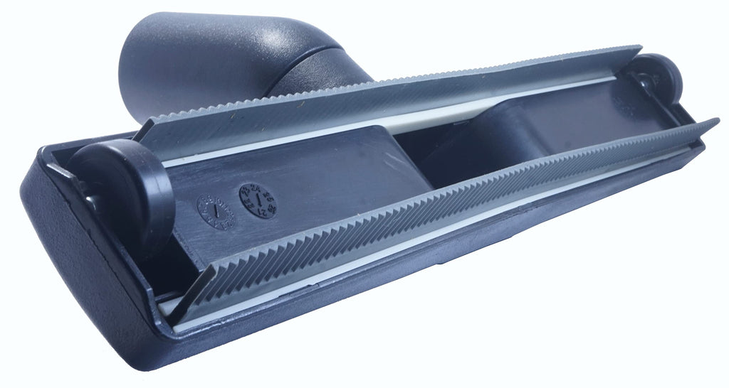 Brush for Wet Floor Cleaning, Indoor and Outdoor, 300 mm Width, Sliding On 2 Wheels, 38 mm