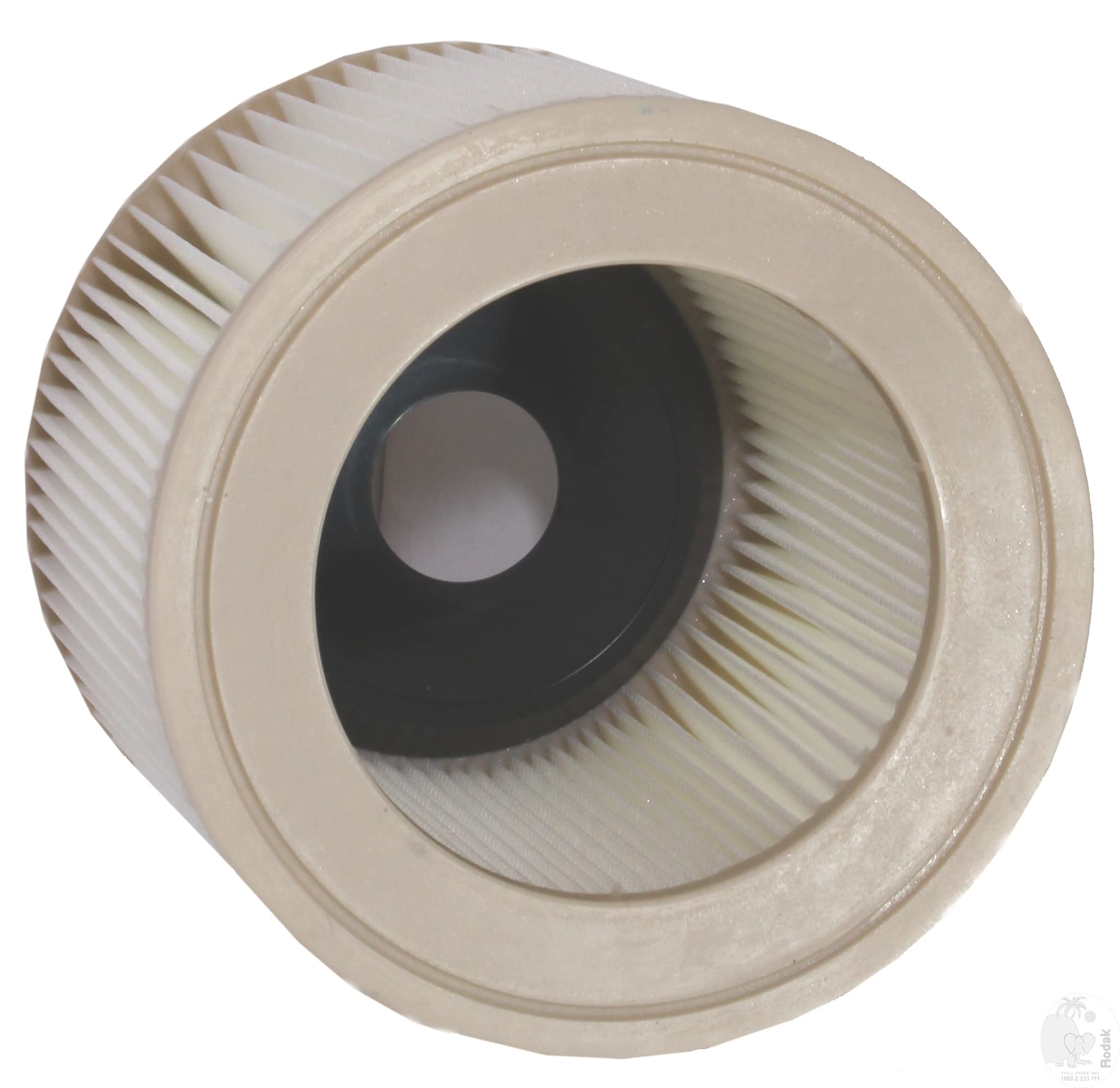 Karcher WD3 Cartridge Filter Locking Knob Included Long Lasting and Washable (White)
