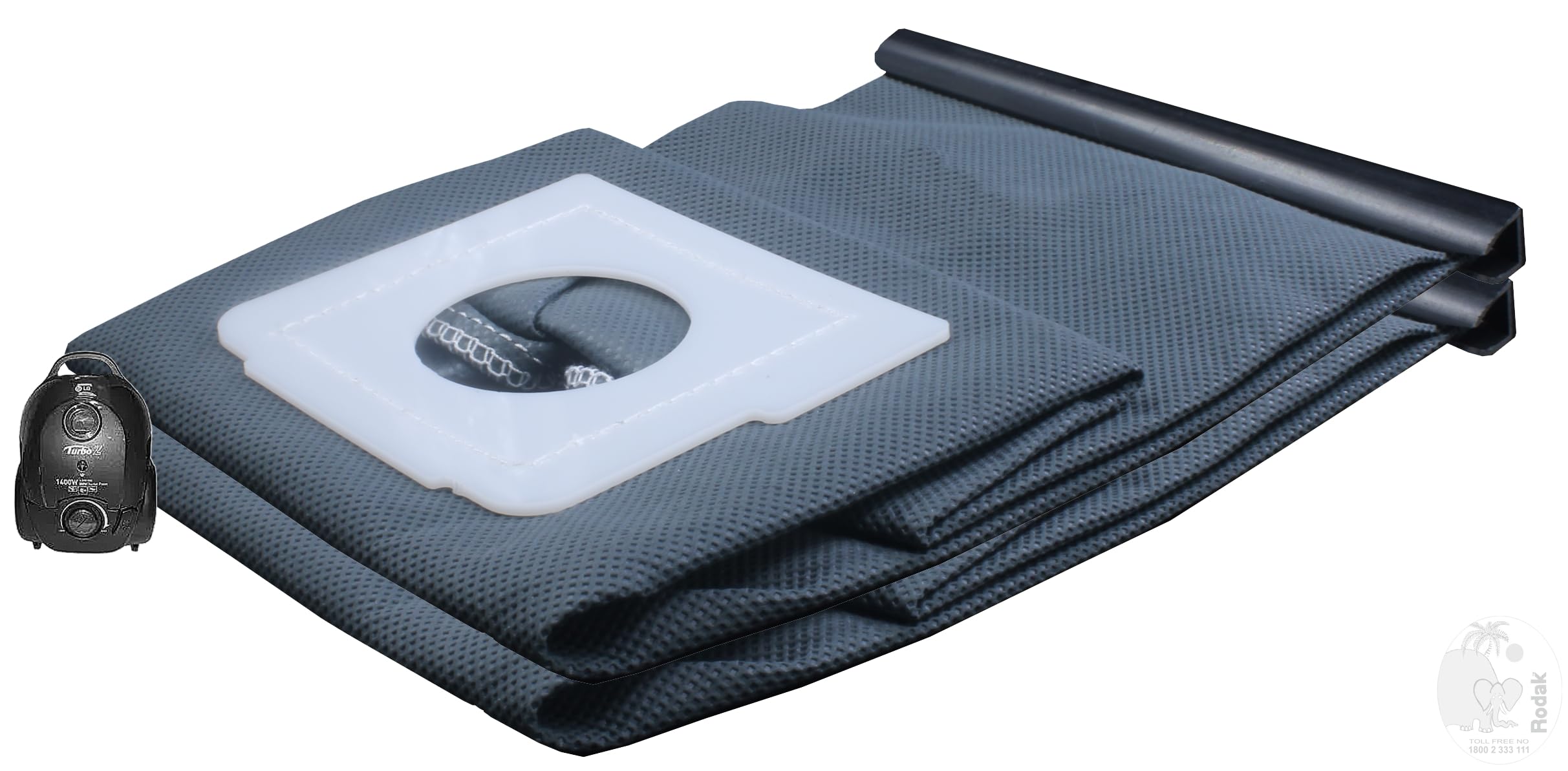 Reusable and Washable Filters Compatible with LG VC743 RD, NB
