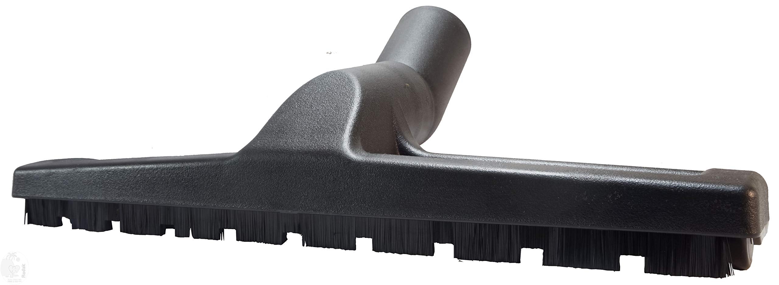 2 in 1 Floor Brush for Wet and Dry Cleaning, Sliding on 2 Wheels, 35 mm