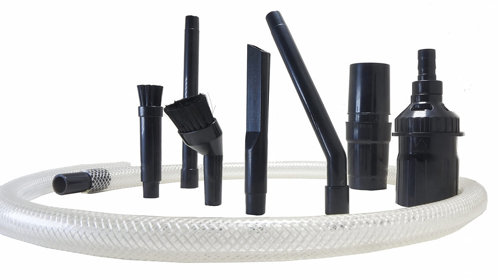 Micro Vacuum Cleaning Kit, 8 pcs, Compatible with 32/35 mm, Multi-Functional Vacuum Accessories for Fine Detail Cleaning only, not usefull for Large Applications