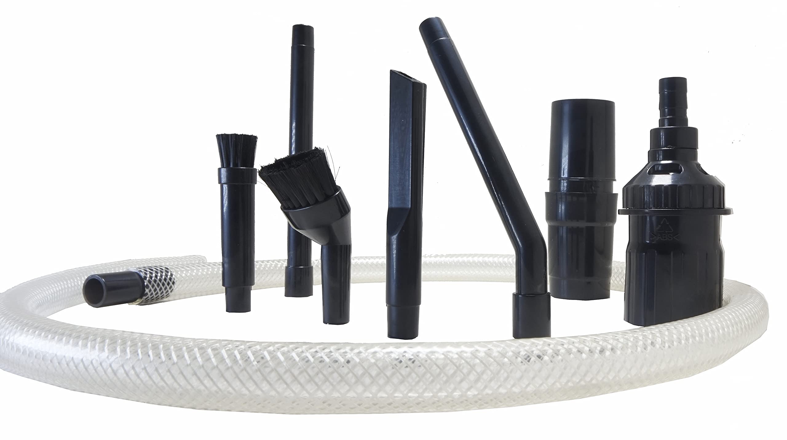 Micro Vacuum Cleaning Kit, 8 pcs, Compatible with 32/35 mm, Multi-Functional Vacuum Accessories for Fine Detail Cleaning only, not usefull for Large Applications