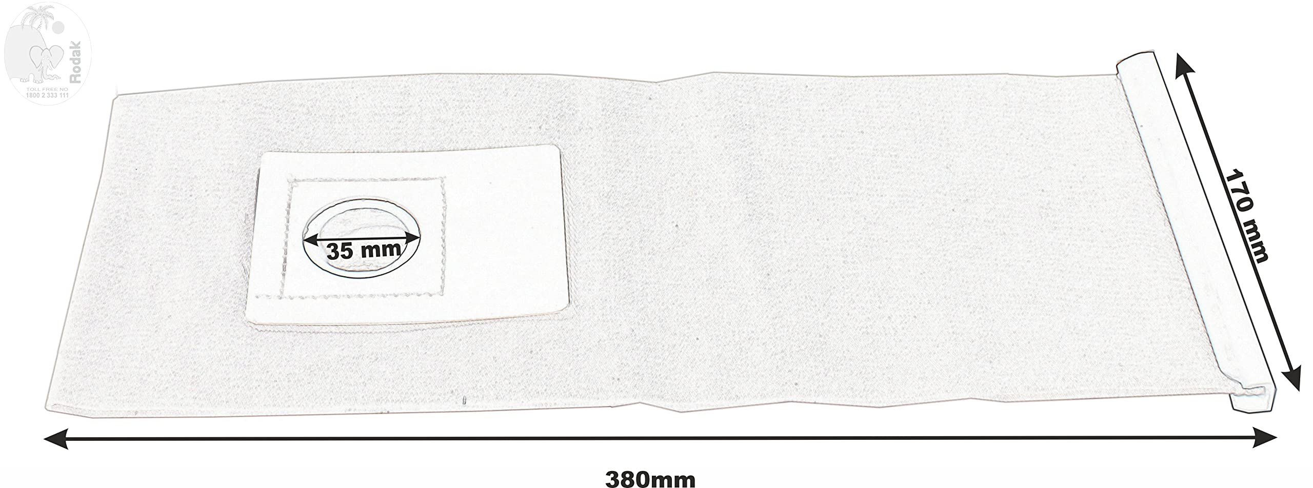 Replacement Filter Reusable and Washable Vacuum Cleaner Woven Dust Bag Compatible With Eureka Forbes Model Trendy Steel