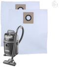 Set of 2 Dust Bags Compatible with Euroclean DX 1150, Tear Resistant, 3-Ply Dust Bags Provides an Advanced Filtration on Micro-Level Compared to 2 Ply Paper Filters